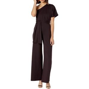 NWT SUSANA MONACO One Shoulder Dolman Jumpsuit S